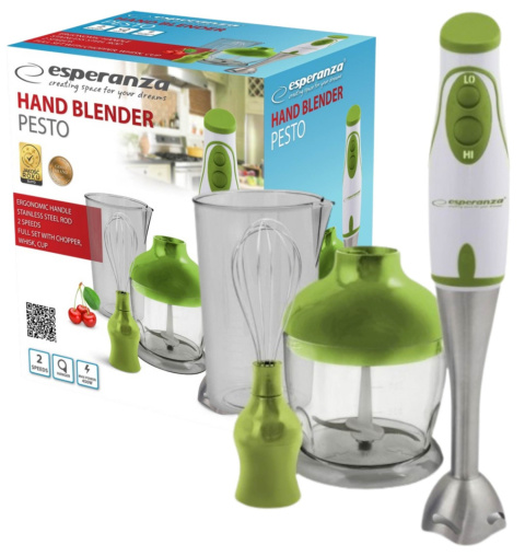 Blender ręczny ESPERANZA EKM003G zielony