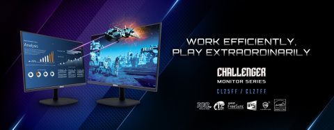 Banner Monitor ASRock Challenger CL25FF 24.5"