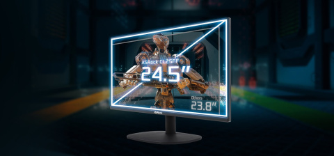banner Monitor ASRock Challenger CL25FF 24.5"