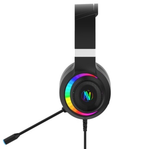 SŁUCHAWKI Z MIKROFONEM I-BOX X10 GAMING, USB 7.1, RGB