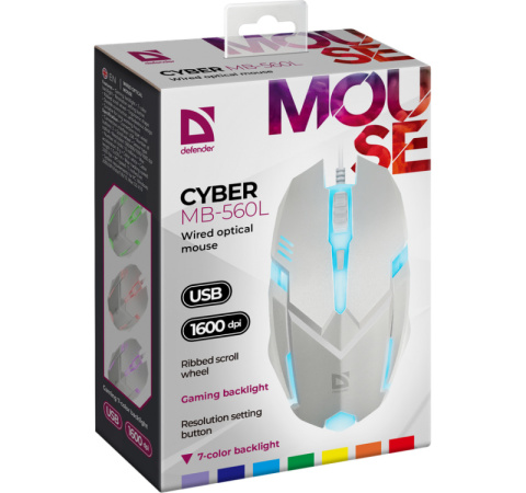 DEFENDER MYSZ CYBER MB-560L