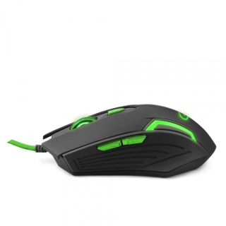 Mysz przewodowa 6D LED ESPERANZA MX205 FIGHTER zielona