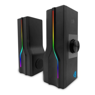 Głośniki komputerowe soundbar Media-Tech MT3175 Bluetooth RGB 2.0 USB AUX 8W