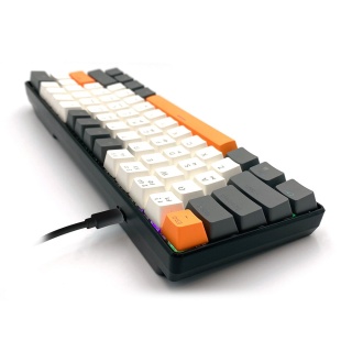 Klawiatura mechaniczna Media-Tech ZONE 61 MT1258 - gamingowa 60% 19 podświetleń RGB