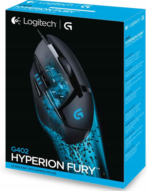 MYSZ LOGITECH G402 GAMING HYPERION FURY