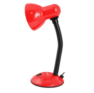 Lampka Biurkowa Esperanza Arcturus E27 Czerwona