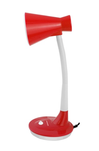 Lampka Biurkowa Esperanza Diadem E27 Czerwona