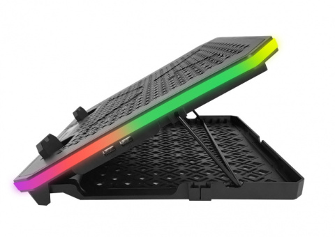 ESPERANZA PODSTAWKA CHŁODZĄCA GAMING POD NOTEBOOK LED RGB GALERNE EGC109