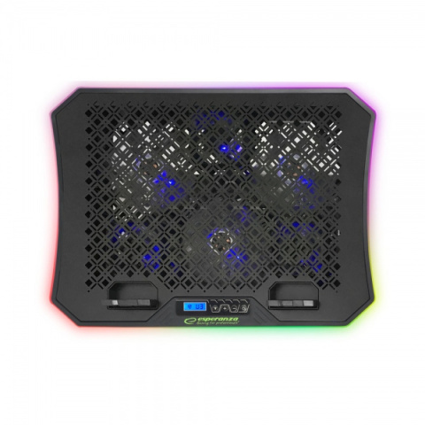 ESPERANZA PODSTAWKA CHŁODZĄCA GAMING POD NOTEBOOK LED RGB GALERNE EGC109