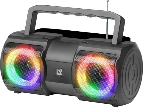 GŁOŚNIK DEFENDER BEATBOX 20 BLUETOOTH 20W LIGHT/BT/MIC/FM/USB/TF