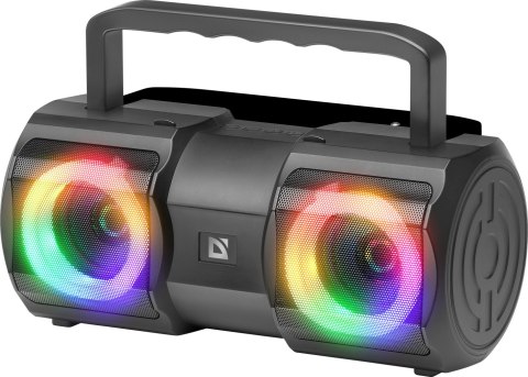 GŁOŚNIK DEFENDER BEATBOX 20 BLUETOOTH 20W LIGHT/BT/MIC/FM/USB/TF