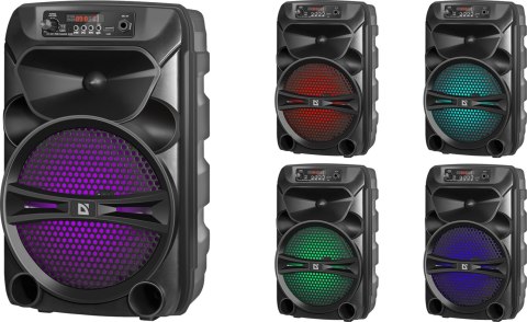 GŁOŚNIK DEFENDER G110 BLUETOOTH 12W LED/BT/FM/TF/USB/AUX