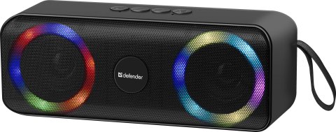 GŁOŚNIK DEFENDER Q1 BLUETOOTH 10W LED/BT/FM/USB/MIC/TWS