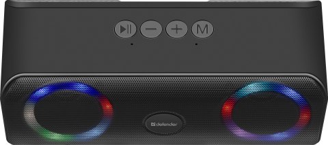 GŁOŚNIK DEFENDER Q1 BLUETOOTH 10W LED/BT/FM/USB/MIC/TWS