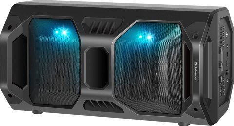 GŁOŚNIK DEFENDER RAGE BLUETOOTH 50W LED/BT/FM/USB/MIC/TWS