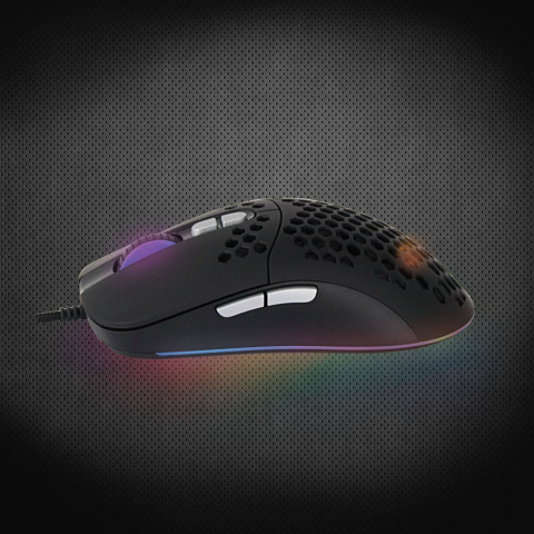 MYSZ PRZEWODOWA GAMING LED RGB 7D OPTYCZNA USB HYDRUS EGM702