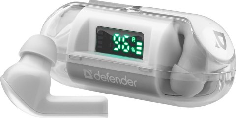 SŁUCHAWKI DEFENDER BLUETOOTH TWINS 916 BIAŁE