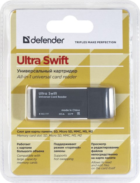 CZYTNIK DEFENDER nr.1 ULTRA SWIFT USB 2.0