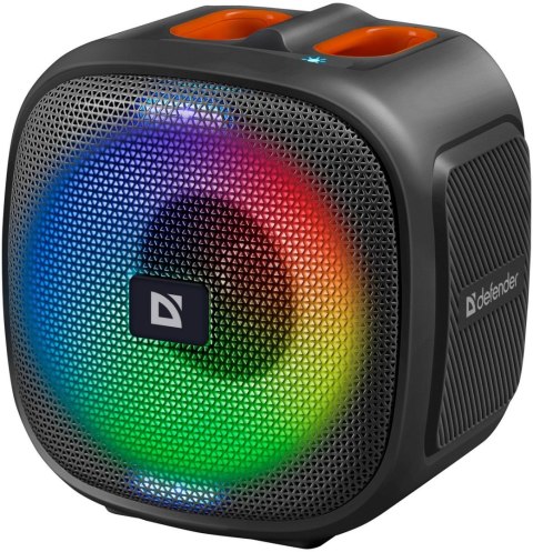 GŁOŚNIK DEFENDER Q4 BLUETOOTH 5.4 10W LED/BT/FM/USB/TWS