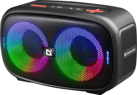 GŁOŚNIK DEFENDER Q5 BLUETOOTH 5.3 20W LED/BT/FM/USB/TWS