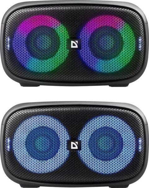 GŁOŚNIK DEFENDER Q5 BLUETOOTH 5.3 20W LED/BT/FM/USB/TWS