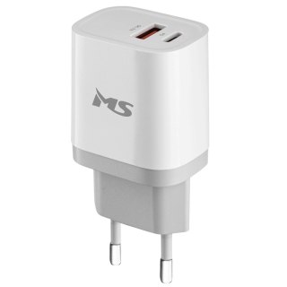 ŁADOWARKA MS POWER Z310 20W PD QC 3.0 C+USB BIAŁA