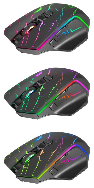 MYSZ DEFENDER GM-503 URAN OPTIC RF RGB 3200dpi 8P