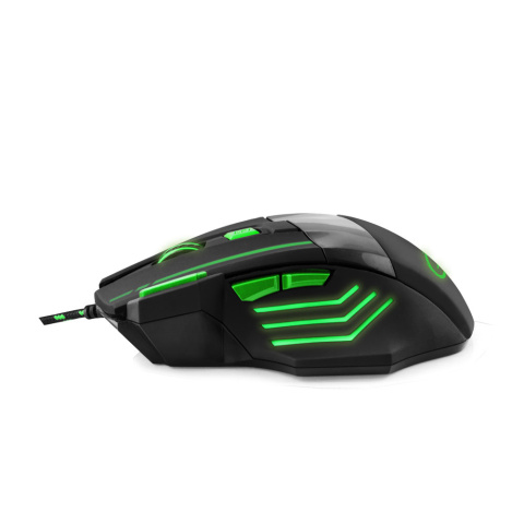 Mysz gamingowa Esperanza EGM201G WOLF 2400 DPI USB - 7 przycisków, LED