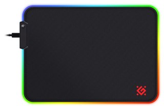 PODKŁADKA DEFENDER GAMING BLACK L LIGHT LED 350x300x4mm
