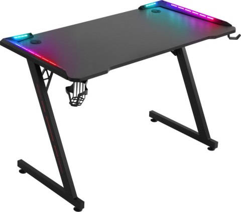 BIURKO DEFENDER IDOL RGB CZARNE GAMING