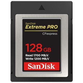 KARTA SANDISK EXTREME PRO CFexpress 128GB (1700/1200 MB/s)