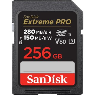 KARTA SANDISK EXTREME PRO SDXC 256GB - 280/150 MB/s V60 UHS-II