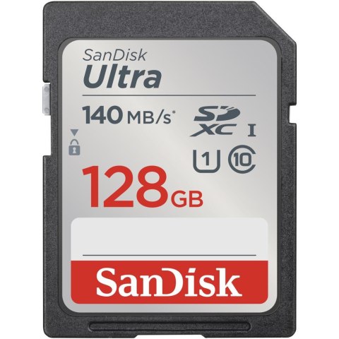 KARTA SANDISK ULTRA SDXC 128GB 140MB/s UHS-I Class 10