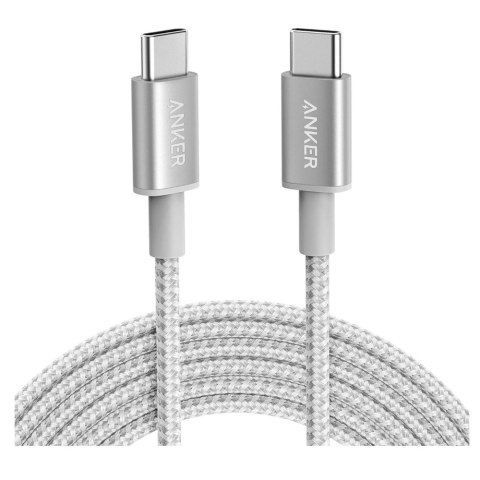 Kabel Anker 240W USB-C do USB-C 1.8m biały