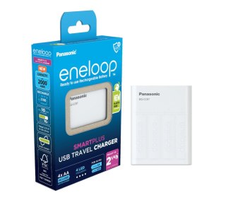 ŁADOWARKA PANASONIC SMARTPLUS USB + 4 x AA ENELOOP 2000 mAh