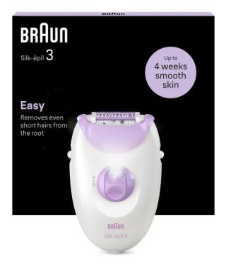 Braun Silk-épil 3 3-000 20 pęset(y) Fioletowy, Biały