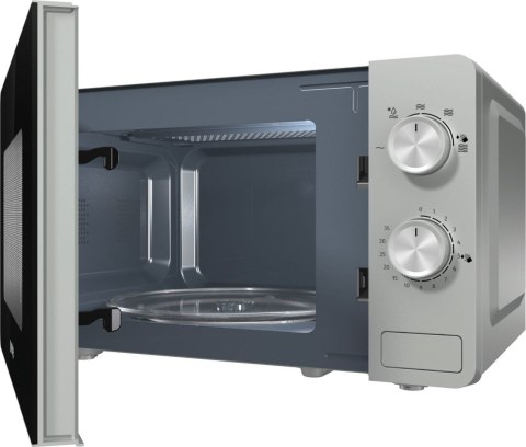 Gorenje MO17E1S kuchenka mikrofalowa Czarny, Stal nierdzewna Mikrofalówka Solo Poza zakresem 17 l 700 W