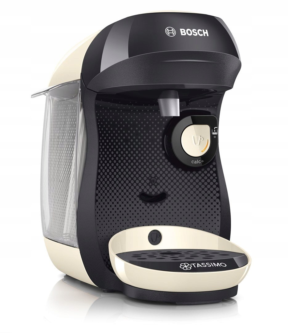 EKSPRES CIŚNIENIOWY BOSCH TAS1007 DO KAWY 1400W KREMOWY AUTOMATYCZNY Stan opakowania oryginalne