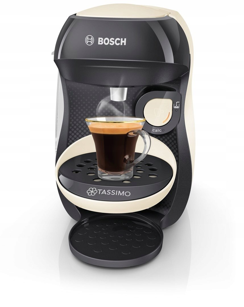 EKSPRES CIŚNIENIOWY BOSCH TAS1007 DO KAWY 1400W KREMOWY AUTOMATYCZNY Kolor dominujący beżowy/brązowy