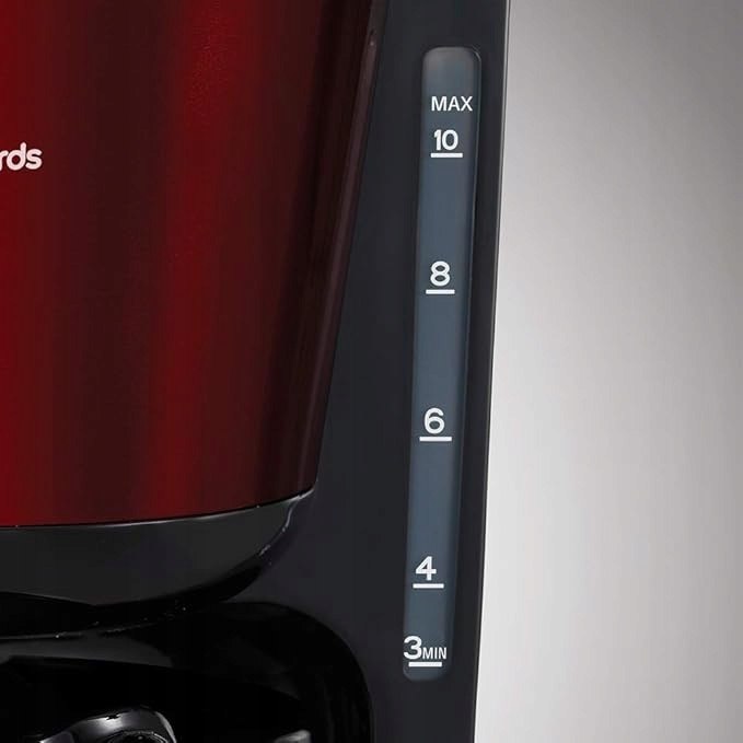 EKSPRES PRZELEWOWY MORPHY RICHARDS DO KAWY 1,25L Z DZBANKIEM CZARNY Kolor dominujący czarny