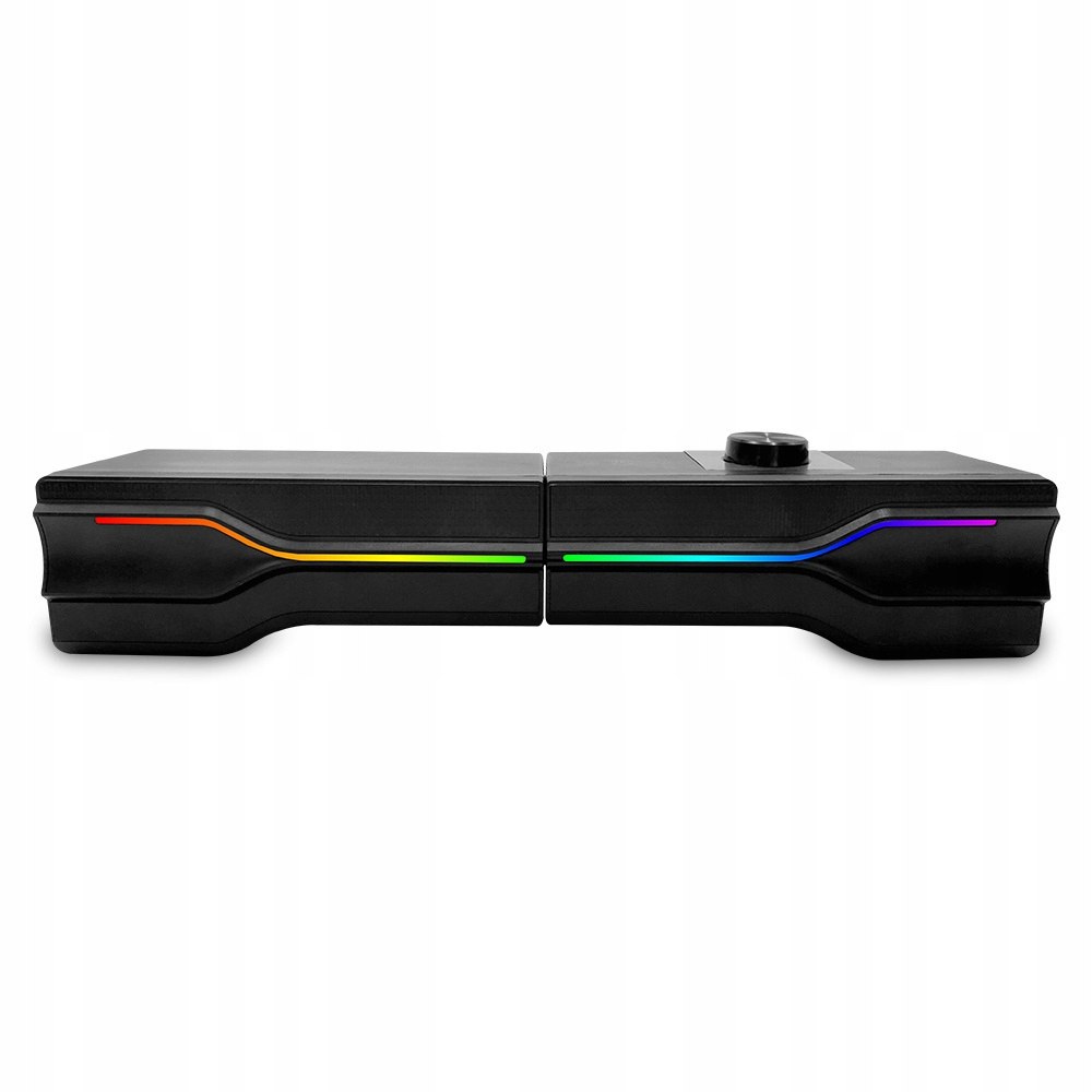 GŁOŚNIKI SOUNDBAR GAMINGOWE BLUETOOTH PODŚWIETLENIE RGB STEREO UNIWERSALNE Kod producenta 66-412