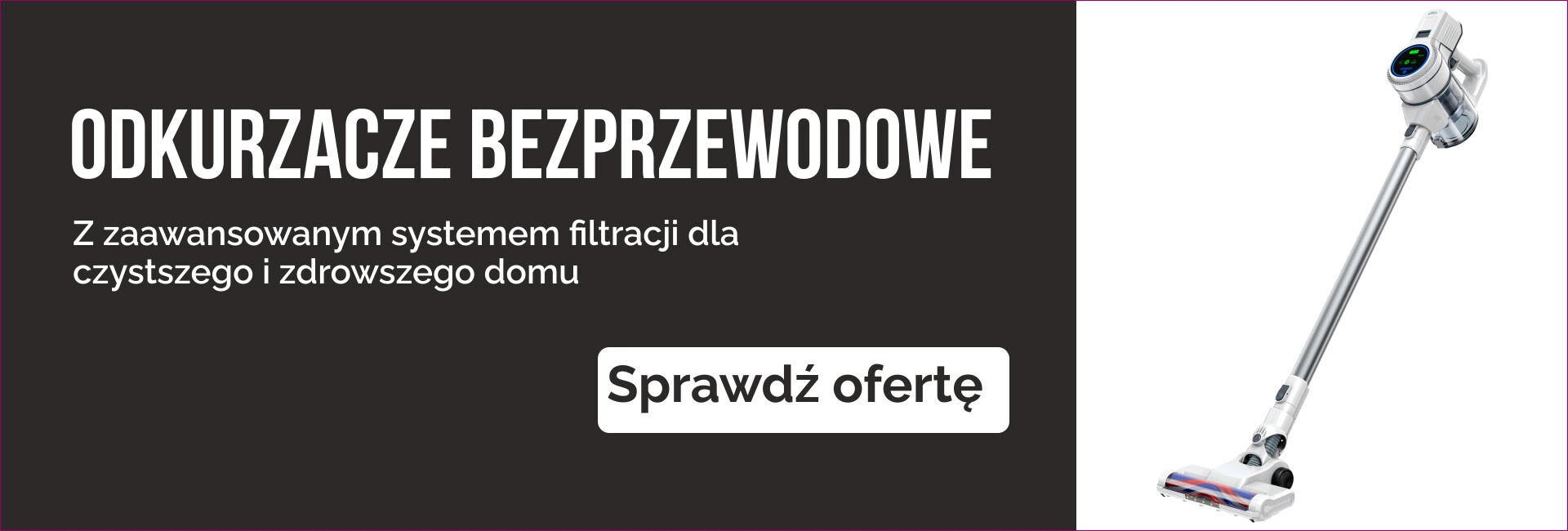 Odkurzacze bezprzewodowe